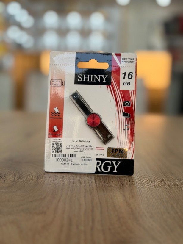 فلش مموری x-ENERGY مدل SHINY | ظرفیت 16 گیگابایت با گارانتی مادامالعمر
