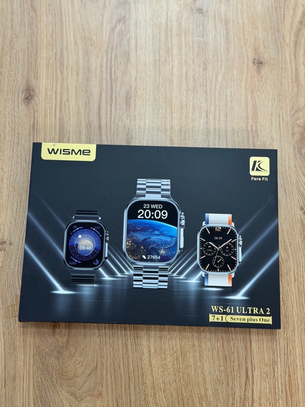 ساعت هوشمند WS-61 Ultra 2 7+1 با تنوعی بینظیر از انواع بند ها و قابلیت هوشمند