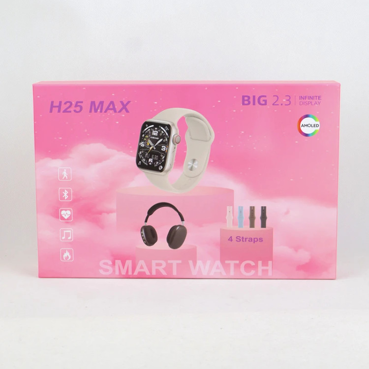 ساعت هوشمند H25 MAX بههمراه هدفون اختصاصی | تجربه بینظیر استایل، تکنولوژی و صدا