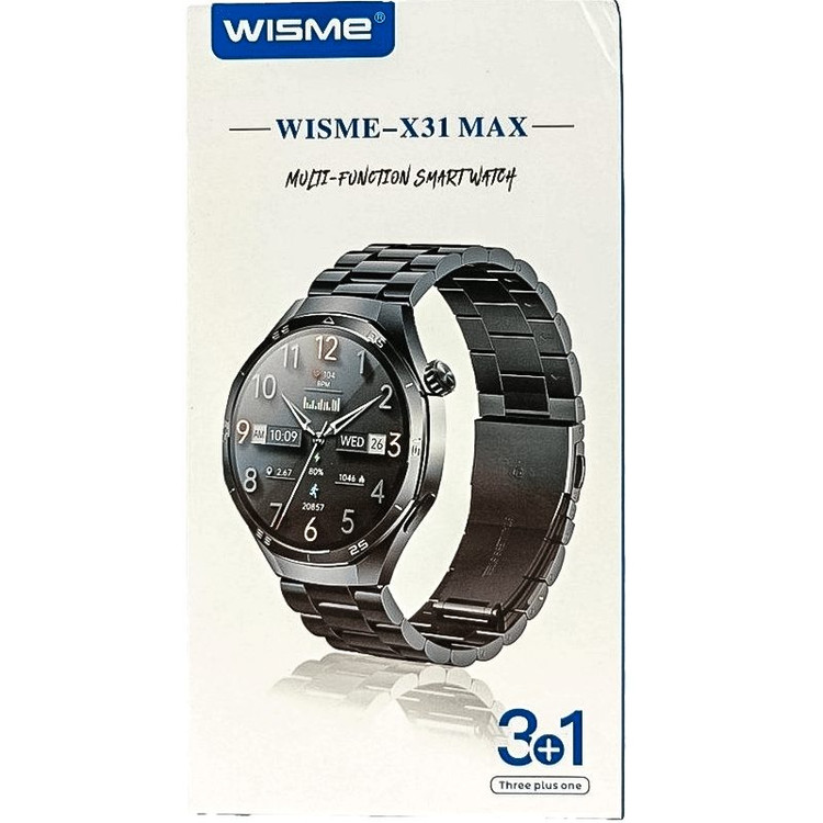 ساعت هوشمند WISME X31 MAX؛ تجلی دقت و نوآوری در قالب پکیج 3+1
