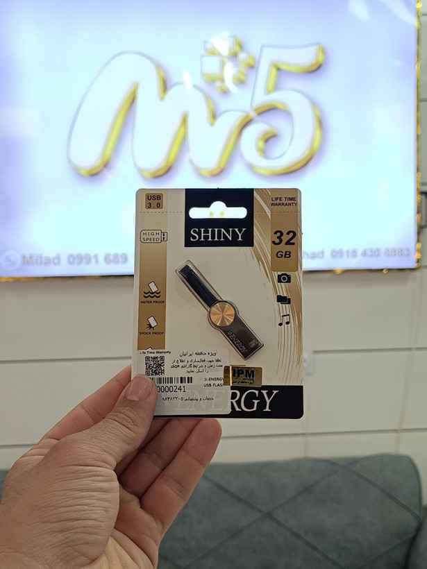 فلش مموری x-ENERGY مدل SHINY | ظرفیت 32 گیگابایت USB 3.0 با گارانتی مادامالعمر
