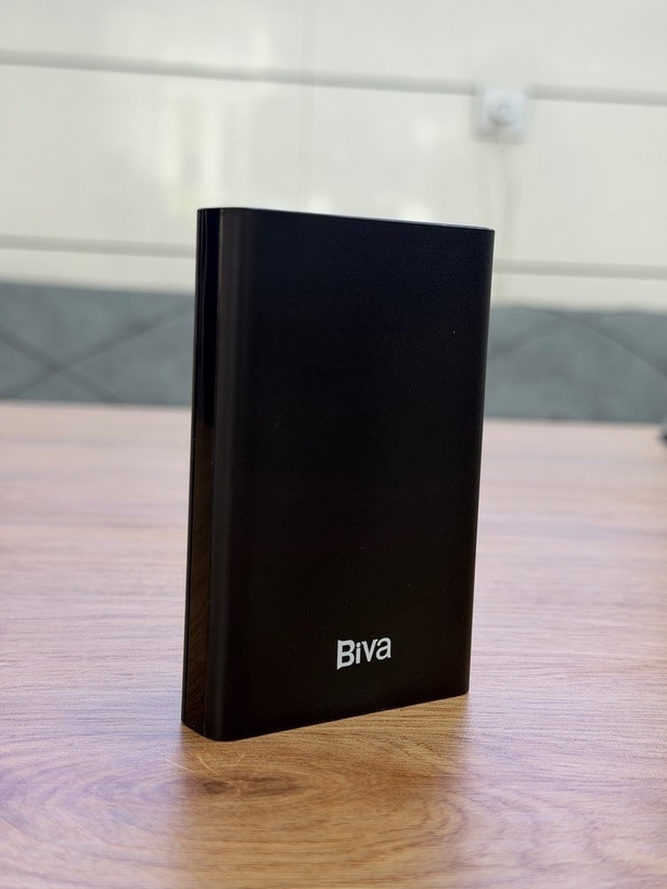 پاوربانک جیبی Biva BP‑013 ظرفیت 10000 میلیآمپر ساعت | شارژ سریع 22.5 وات PD + نمایشگر دیجیتال