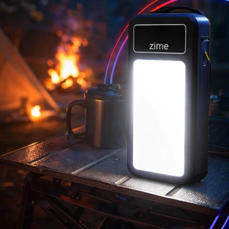 پاوربانک ۵۰۰۰۰ میلیآمپر Zime مدل B15 Ultra Pro توان ۲۲.۵ وات (دارای ۴ کابل متصل و چراغ قوه)