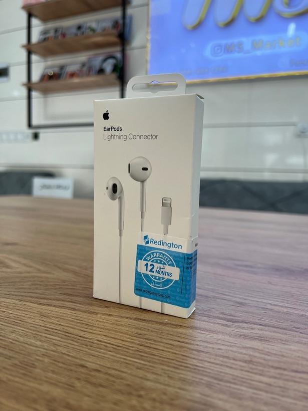 هندزفری اپل Apple EarPods مدل MMTN2AM/A با کانکتور لایتنینگ (Lightning)