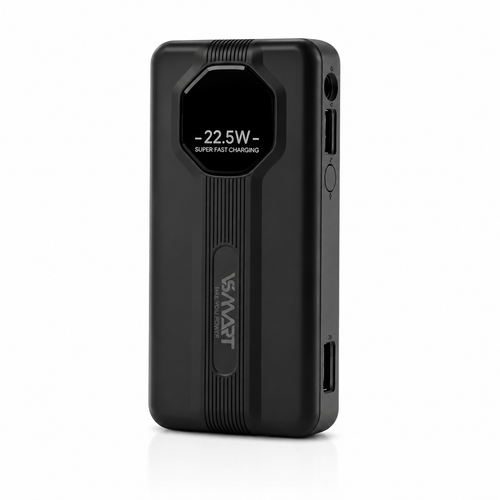 پاوربانک V-Smart مدل VS-516 | ظرفیت 30000 میلیآمپر ساعت، شارژ سریع 22.5 وات و نمایشگر دیجیتال