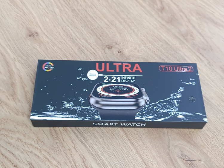 ساعت هوشمند مدل T10 Ultra 2 با صفحه نمایش ۲.۲۱ اینچی HD | شارژ بیسیم و قابلیت تماس بلوتوثی