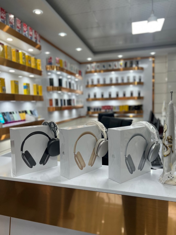 هدفون بیسیم طرح اپل مدل AirPods Max High-Copy با درگاه شارژ USB-C و کیس محافظ | نسخه جدید مستر کپی