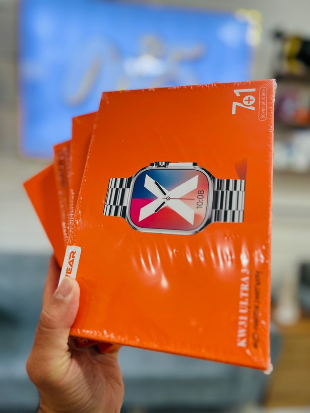 ساعت هوشمند KEQIWEAR مدل KW31 ULTRA 3 | پکیج استثنایی 7+1 (۷ بند + ۱ ساعت) | پشتیبانی از Fere Fit