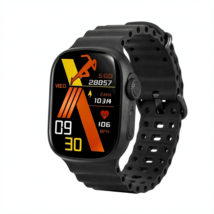 ساعت هوشمند KEQIWEAR KW28 ULTRA 3 | پک بینظیر 7+1 با قابلیت GPS و دستیار صوتی