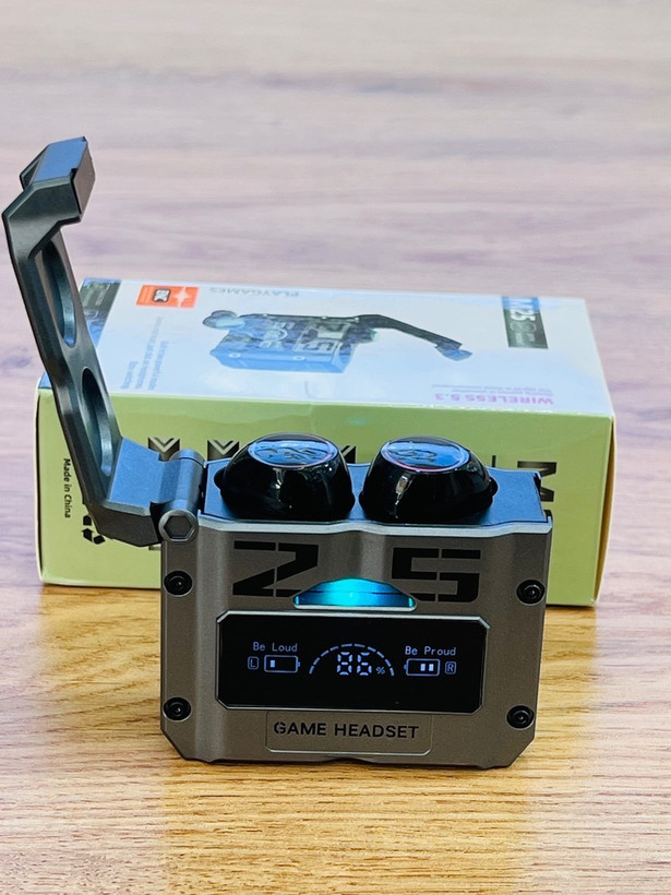 ایرپاد گیمینگ M25 | با تکنولوژی ENC، حالت مخصوص بازی و نمایشگر LED دیجیتال آینهای