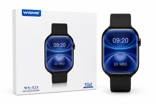 ساعت هوشمند WISME مدل WS-X21 | پک استثنایی 10+1 (یک ساعت + 10 بند متنوع)