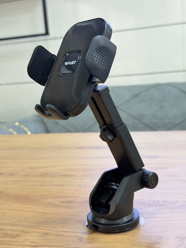 پایه نگهدارنده گوشی موبایل خودرو SAVART مدل VS-25 | هولدر مکنده داشبورد و شیشه | چرخش 360 درجه