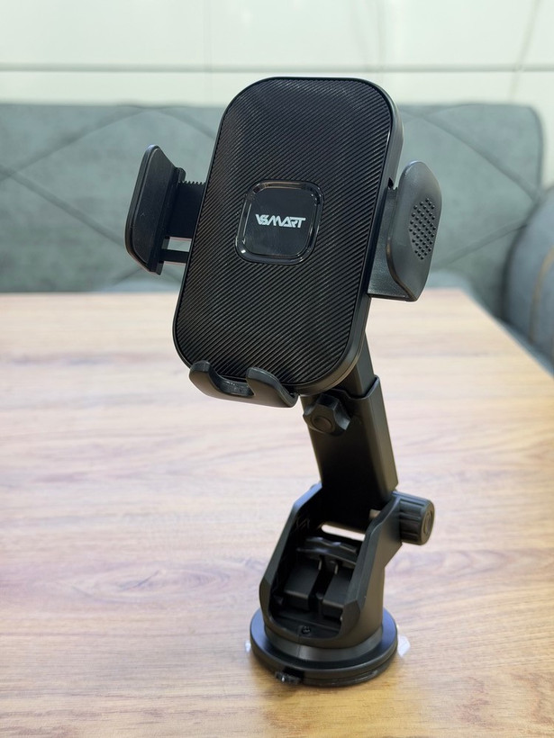 پایه نگهدارنده گوشی موبایل خودرو SAVART مدل VS-25 | هولدر مکنده داشبورد و شیشه | چرخش 360 درجه