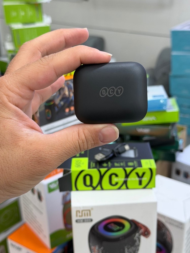 ایرپاد QCY مدل T23 | حذف نویز فعال ANC، چهار میکروفون و درایور ۱۰ میلیمتری