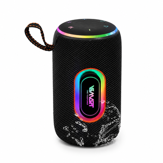 اسپیکر بلوتوثی VSMART مدل VS-801 | اسپیکر قدرتمند با بیس عمیق، نورپردازی RGB خیرهکننده، بلوتوث ۵.۳ و قابلیت TWS