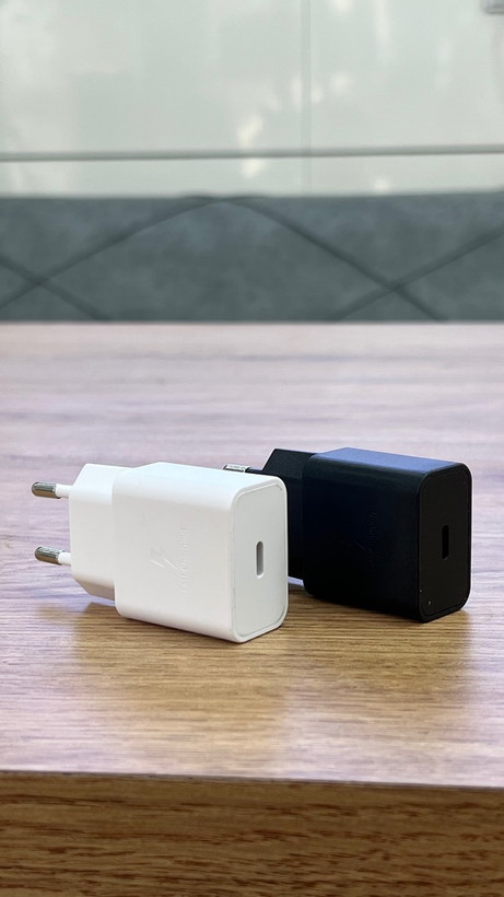 شارژر دیواری سامسونگ EP-TA800 | آداپتور شارژ سریع 15W PD، تک پورت USB-C، اصالت تضمینشده