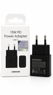 شارژر دیواری سامسونگ EP-TA800 | آداپتور شارژ سریع 15W PD، تک پورت USB-C، اصالت تضمینشده