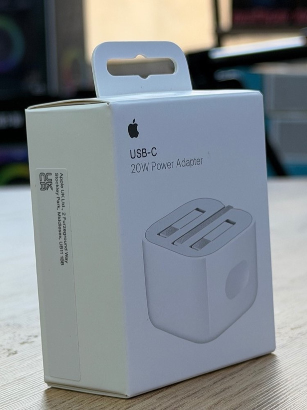 آداپتور شارژ 20W اپل مدل A2344 | باکیفیت و استاندارد | مناسب برای iPhone، iPad و Apple Watch (پین تاشو)