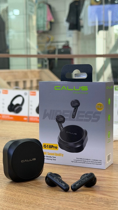 ایرپاد CALUS مدل G18Pro | بلوتوث 5.4 و صدای Hi-Fi