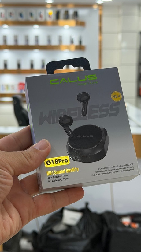ایرپاد CALUS مدل G18Pro | بلوتوث 5.4 و صدای Hi-Fi