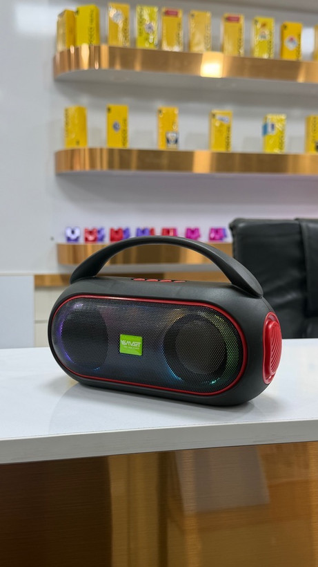 اسپیکر بیسیم VSMART مدل VS-811 | صدای استریو، نورپردازی RGB و توان 8 وات