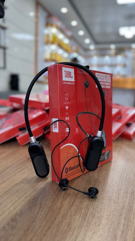هدفون بیسیم ورزشی JBL Harman مدل YG17 | پشتیبانی از کارت حافظه و نمایشگر LED