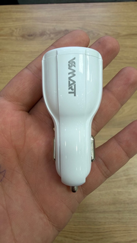 شارژر فندکی خودرو VSmart مدل VS-17 | توان ۵۵ وات PD & QC 3.0 | دارای حلقه نورانی