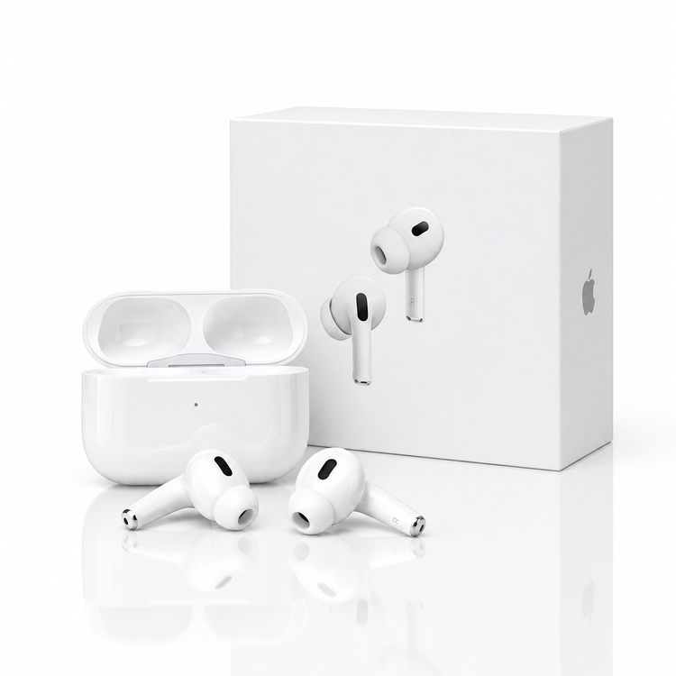 هندزفری بیسیم اپل مدل AirPods Pro 2 (پورت USB-C) | کیس شارژ MagSafe