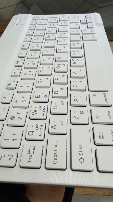 ست ماوس و کیبورد بیسیم بلوتوثی چندکاره (Multi-Device Bluetooth Kit) با نور پسزمینه RGB
