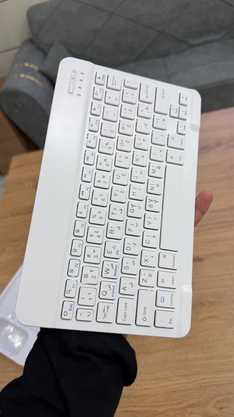 ست ماوس و کیبورد بیسیم بلوتوثی چندکاره (Multi-Device Bluetooth Kit) با نور پسزمینه RGB